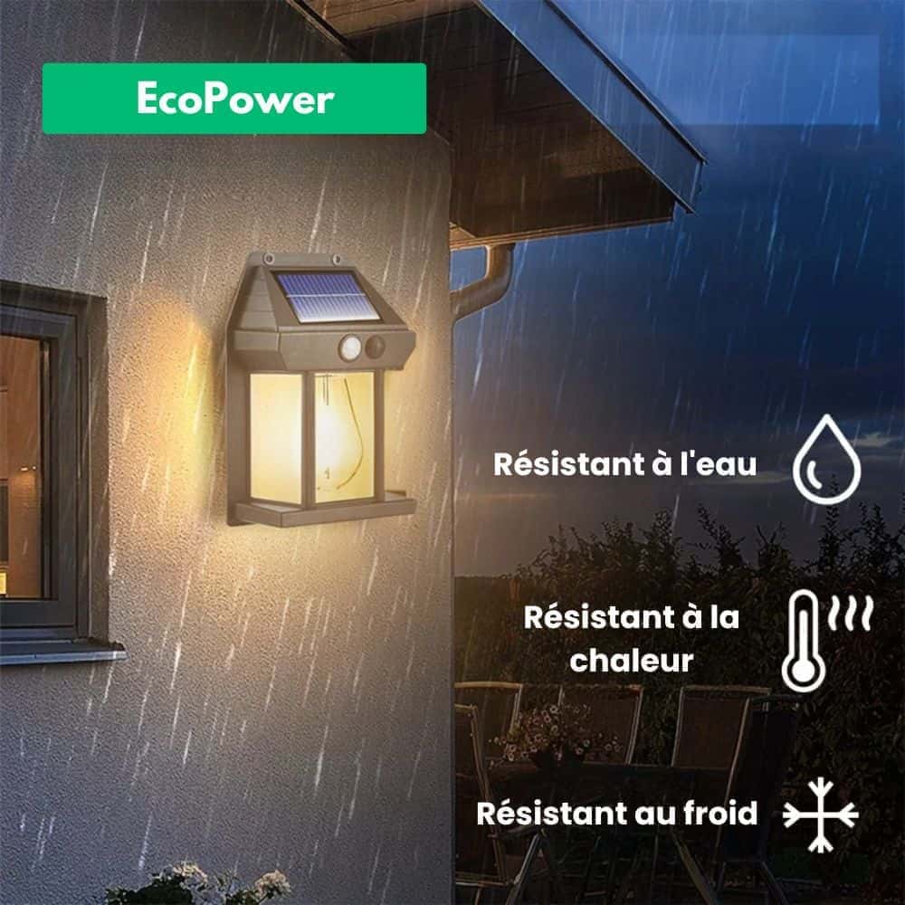 EcoPower™ - Lampe Solaire Extérieure