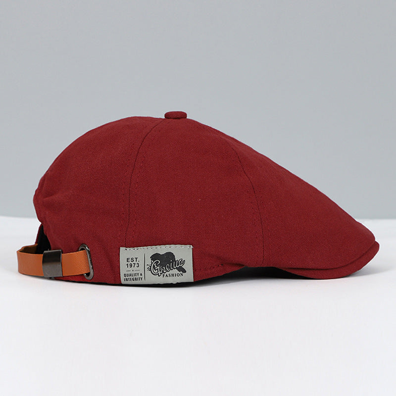 Angiales - Béret Homme en Coton Ajustable