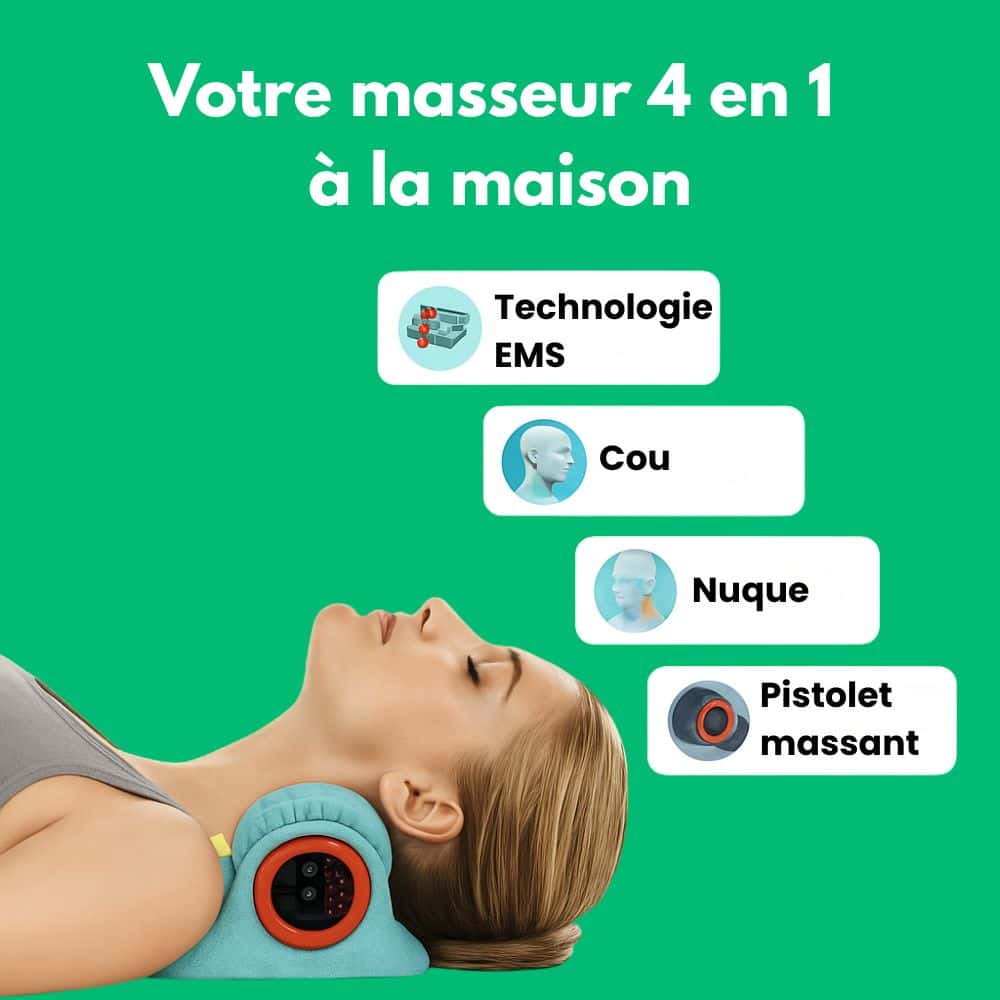 SpineLax™ - Masseur de Nuque Chauffant