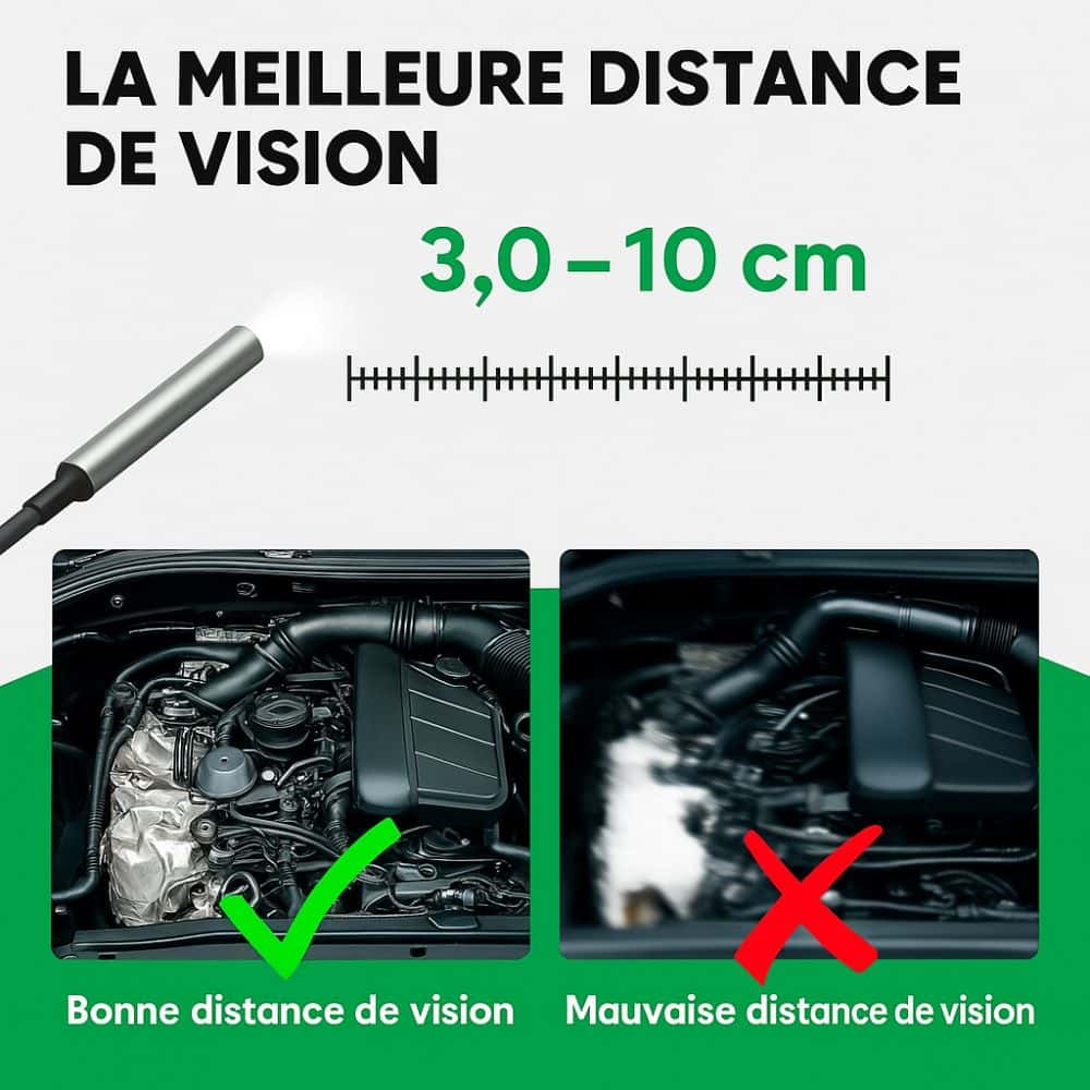 ScopeCam™ - Caméra Endoscope Haute Définition 2M