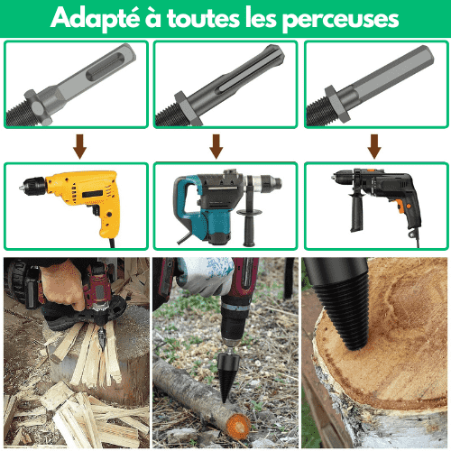SplitPro™ - Fendeur de bûches
