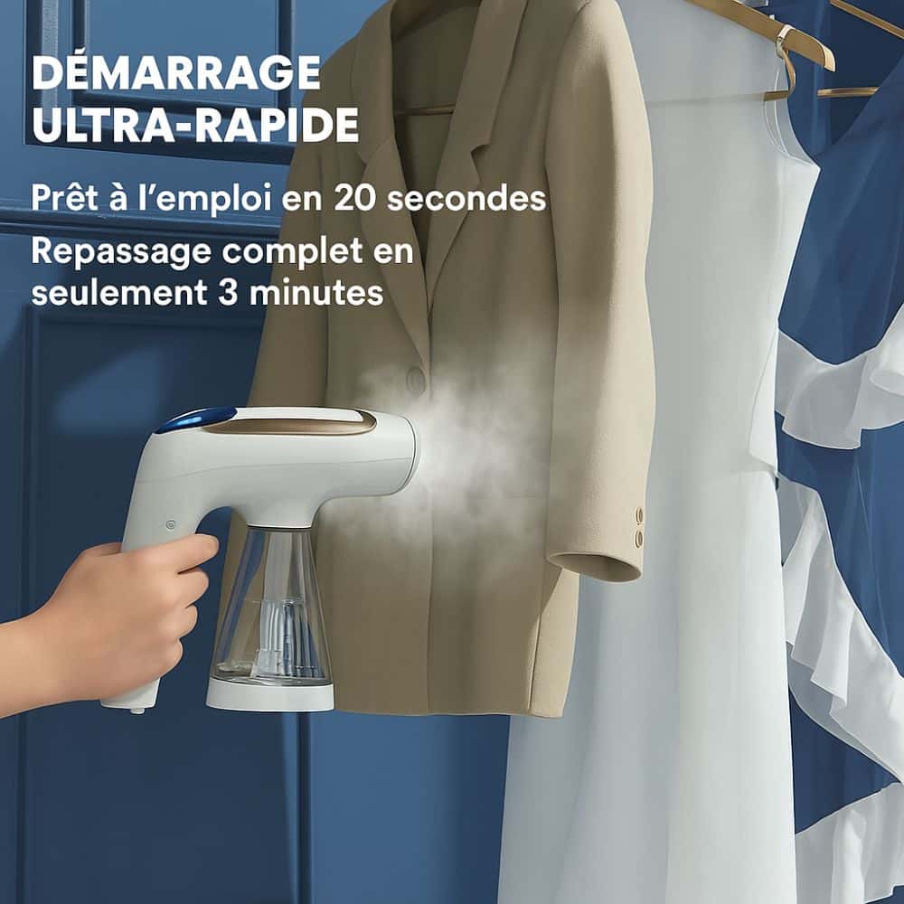 PressaMax™ - Défroisseur Vertical Haute Performance
