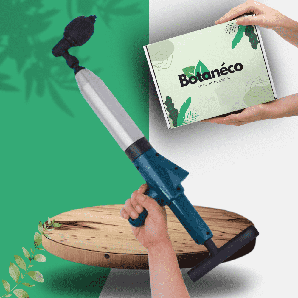 DebouchPro™ - Déboucheur par pression 4 en 1