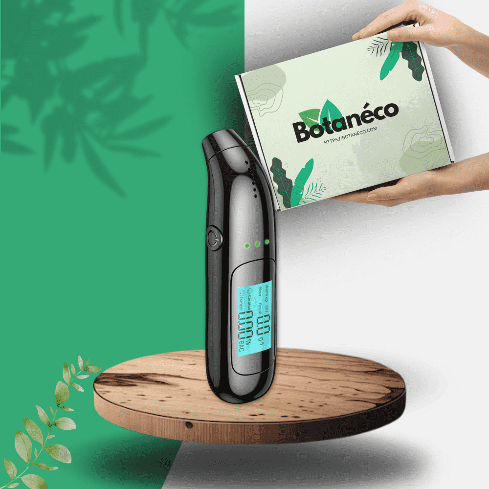 AlcoCheck™ - Éthylomètre Électronique Réutilisable
