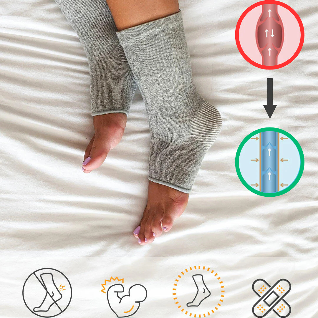 OneBamboo™ - Manchons Compression Bambou Antifatigue