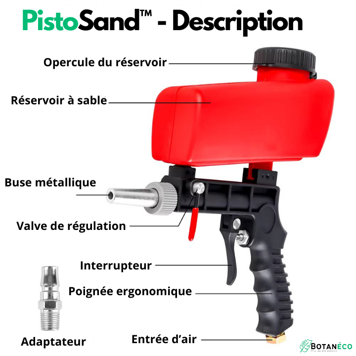 PistoSand™ - Pistolet de Sablage