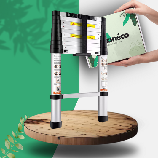Telesko™ - Échelle Télescopique Multi-Usages 3.8m