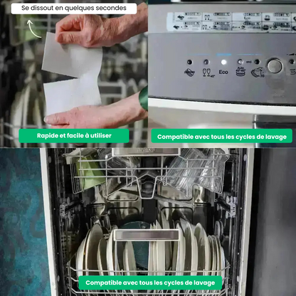 DishDrop™ - Propre, sans plastique, pour votre vaisselle