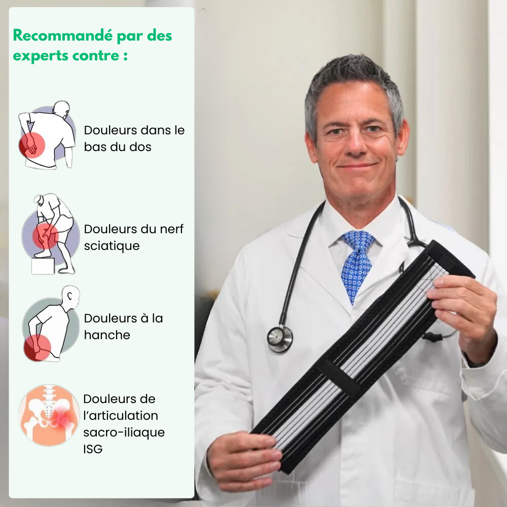 LumbaFix™ - Ceinture Lombaire De Soulagement Sciatique