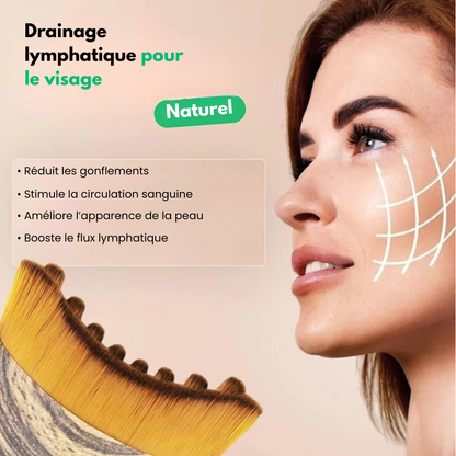 Lymphique™ - Brosse De Massage Lymphatique Pour Le Visage