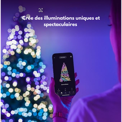 AuraLume™ - Guirlande LED Connectée