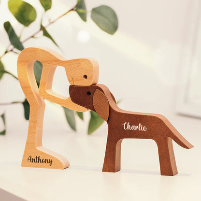 Les Compagnons - Figurine en bois personnalisable