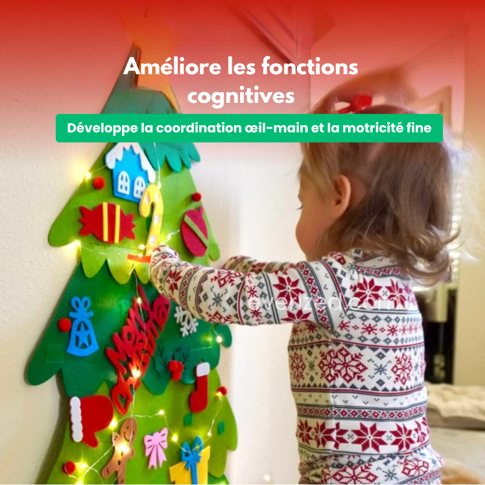 TreeTots™ - Sapin De Noël En Feutrine Pour Enfant