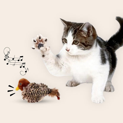 FliFlap™ - Jouet Oiseau Interactif Pour Chat