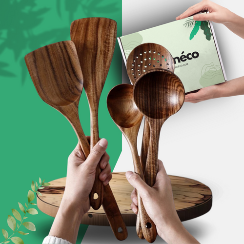 Arboris Cuisine™ - Set de cuisine en bois de noyer