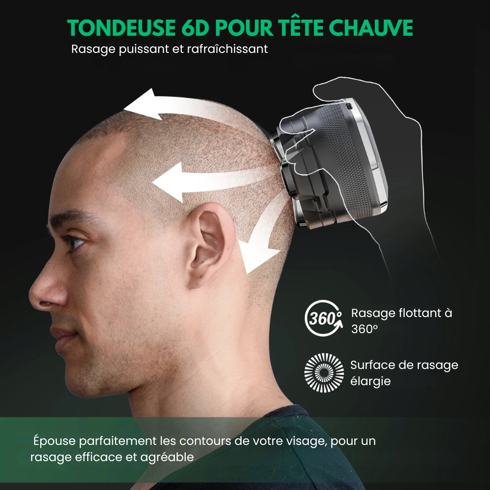 BladeBold™ - Rasoir Électrique Pour Crâne Chauve