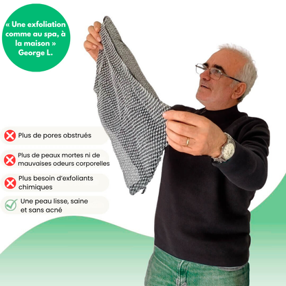 PurePeel™ - Serviette De Douche Exfoliante Antibactérienne