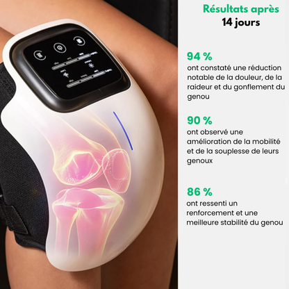 Theramure™ - Thérapie Genou Par Lumière Rouge, Chaleur Et Massage