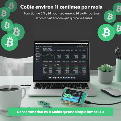 BitDrop™ - Appareil Pour Minage Bitcoin Automatique Et Économique