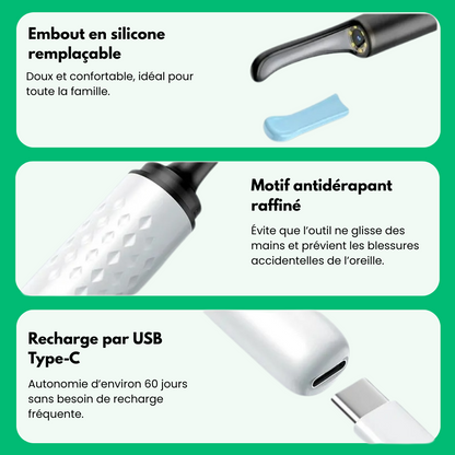 Oticlean™ - Élimine Le Cérumen Sans Risques