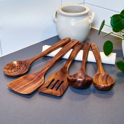 Arboris Cuisine™ - Set de cuisine en bois de noyer