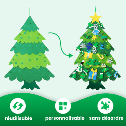 TreeTots™ - Sapin De Noël En Feutrine Pour Enfant