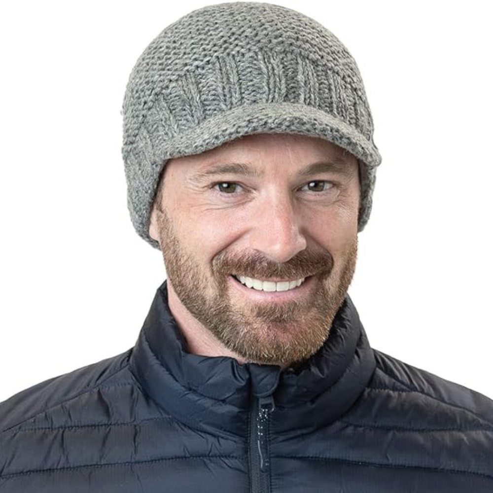 TeddyHat™ - Bonnet D’Hiver En Laine Avec Doublure Polaire