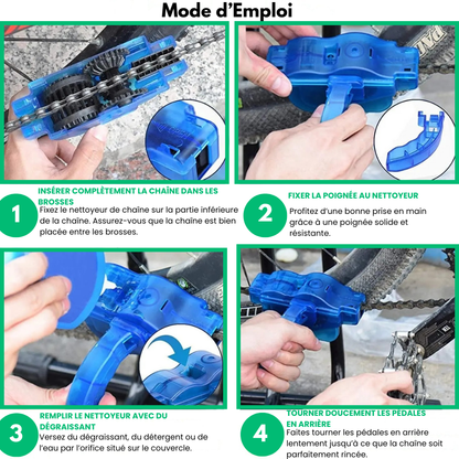 BikeBrush™ - Kit De Nettoyage Pour Chaine Vélo