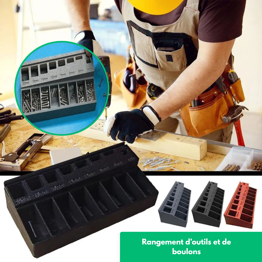 TrioM3™ - Plateau De Tri Pour Vis Et Boulons