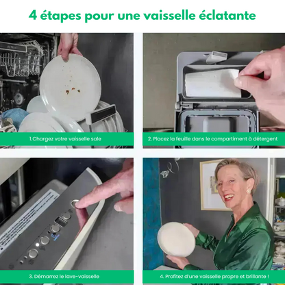 DishDrop™ - Propre, sans plastique, pour votre vaisselle