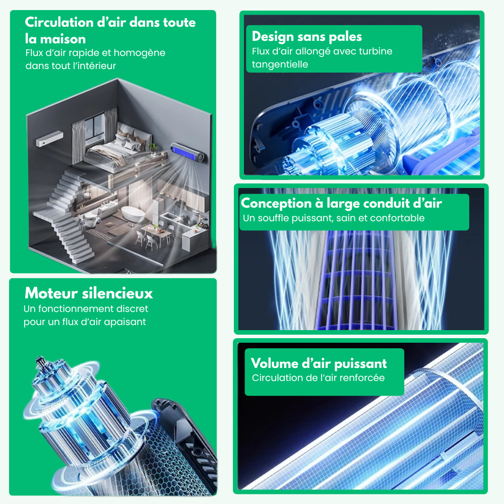 Climatex™ - Mini-Clim Silencieuse & Econome