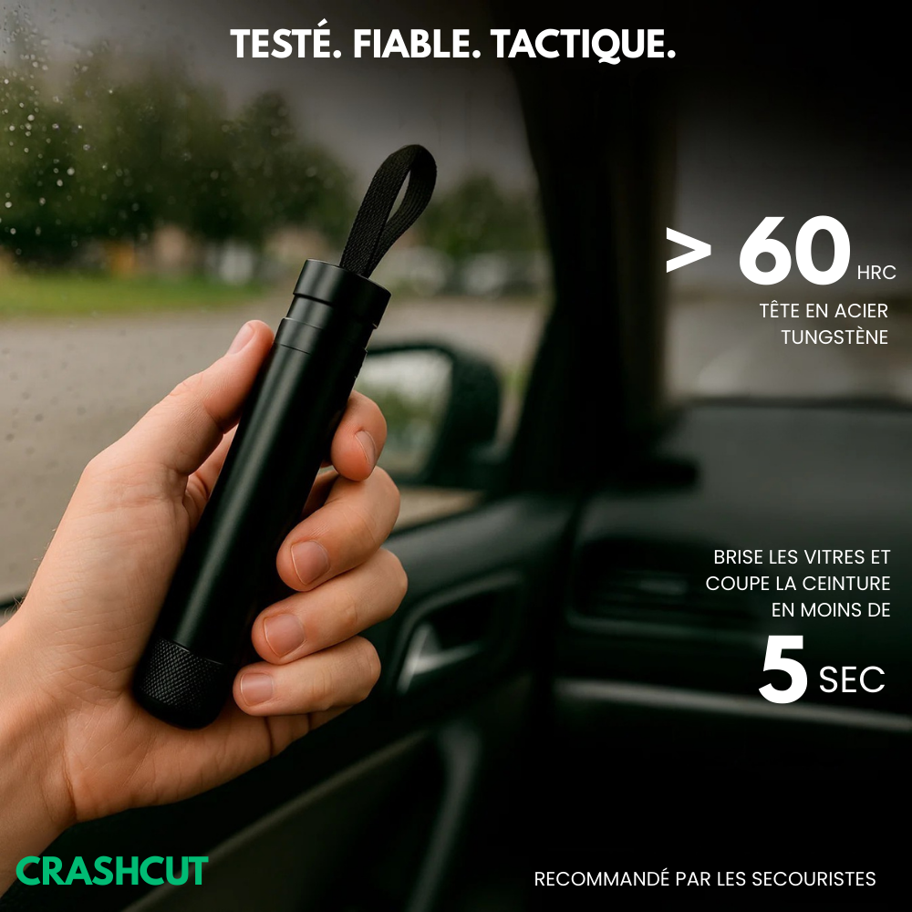 CrashCut™ - Brisez Vitre & Coupe Ceinture