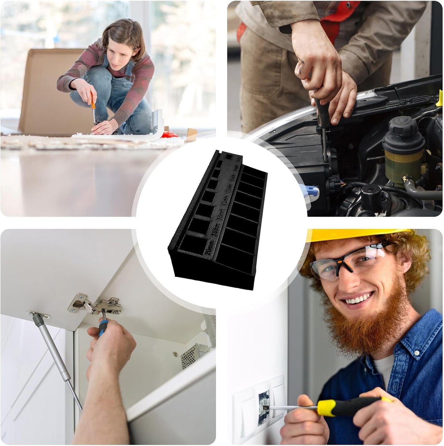 TrioM3™ - Plateau De Tri Pour Vis Et Boulons