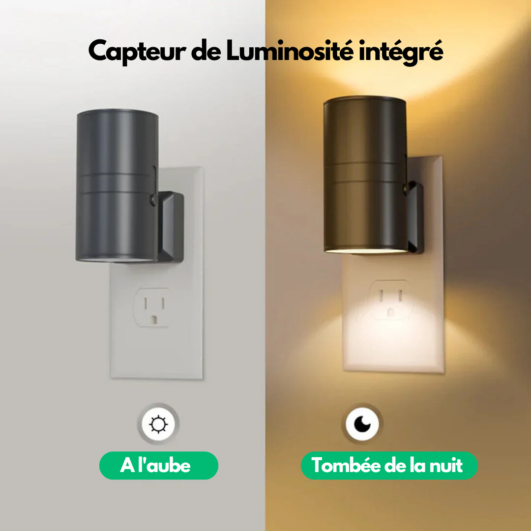 LumaSense™ - Lampe Automatique & Réglable