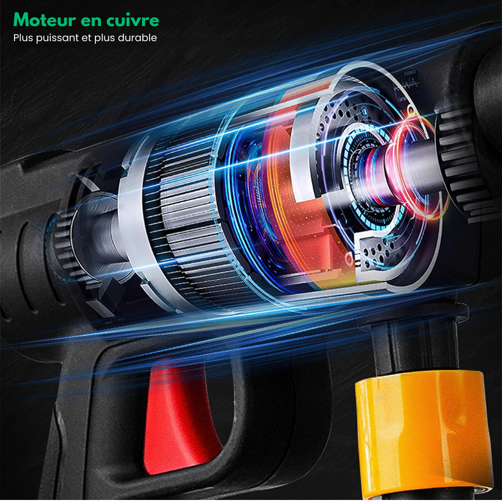 CleanShot™ - Pistolet Nettoyeur Haute Pression Sans Fil
