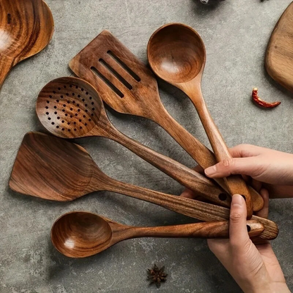 Arboris Cuisine™ - Set de cuisine en bois de noyer