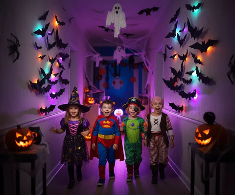 BatLight™ - Chauves-Souris 3D LED Halloween