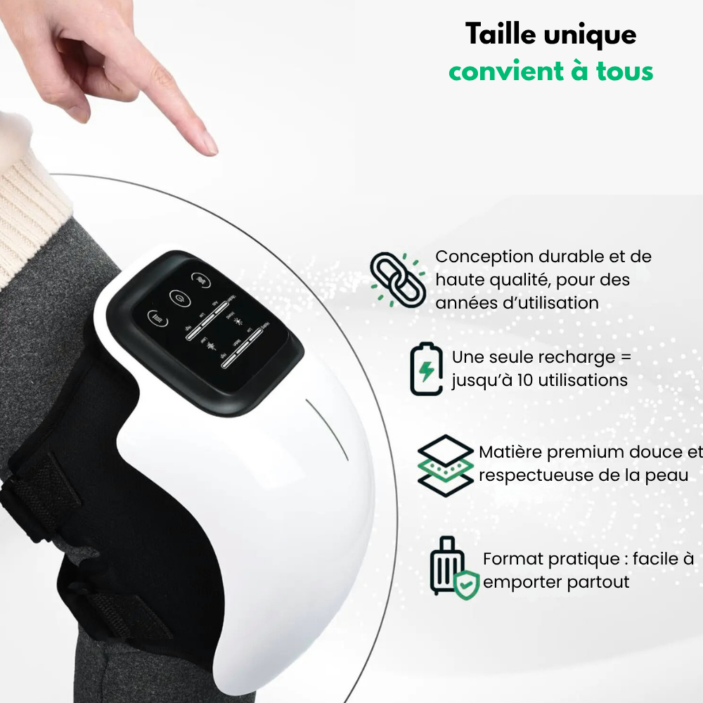 Theramure™ - Thérapie Genou Par Lumière Rouge, Chaleur Et Massage