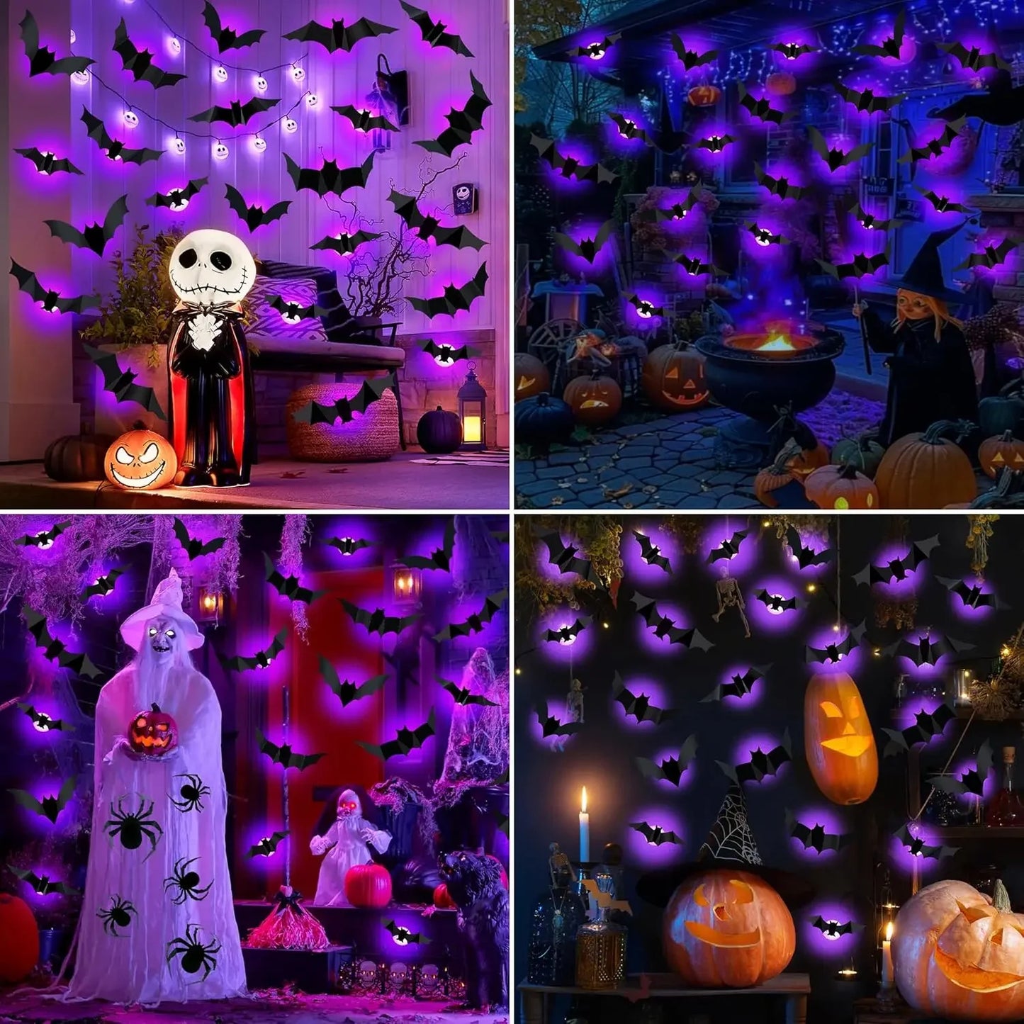 BatLight™ - Chauves-Souris 3D LED Halloween