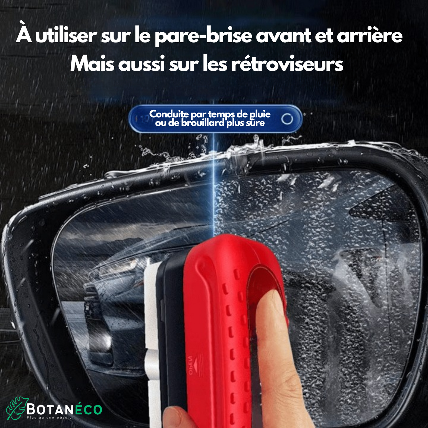 RainClear™ - Nettoyage, Essuyage & Protection pour vitres