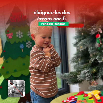TreeTots™ - Sapin De Noël En Feutrine Pour Enfant