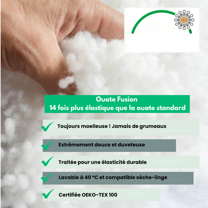 SomniFlex™ - Le Coussin 2-En-1 Pour Un Sommeil Profond Et Réparateur