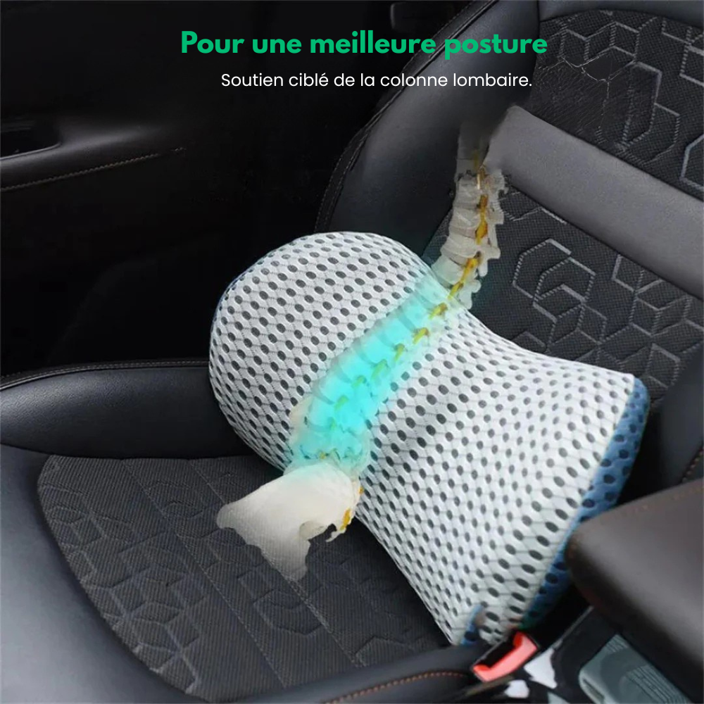 Postureo™ - Coussin Lombaire Orthopédique