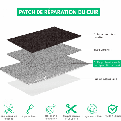 PatchiPro™ - Ruban De Réparation Cuir Imperméable