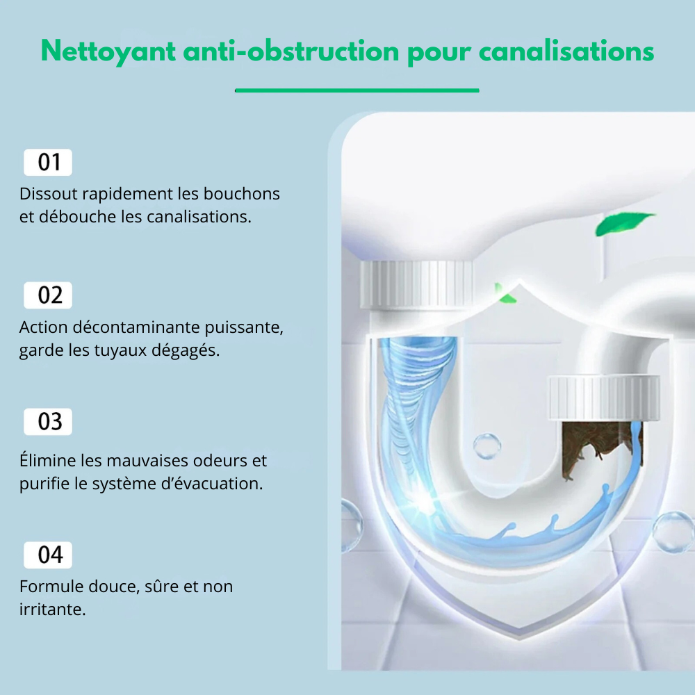 Acssart™ - Déboucheur Pour Canalisation Et Évier