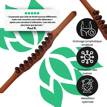 Madera™ - Bâton Gua Sha Massage En Bois