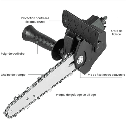 CraftSaw™ - Transformez Votre Perceuse en Tronçonneuse