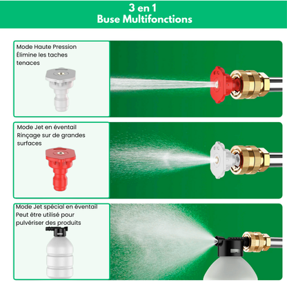 CleanShot™ - Pistolet Nettoyeur Haute Pression Sans Fil
