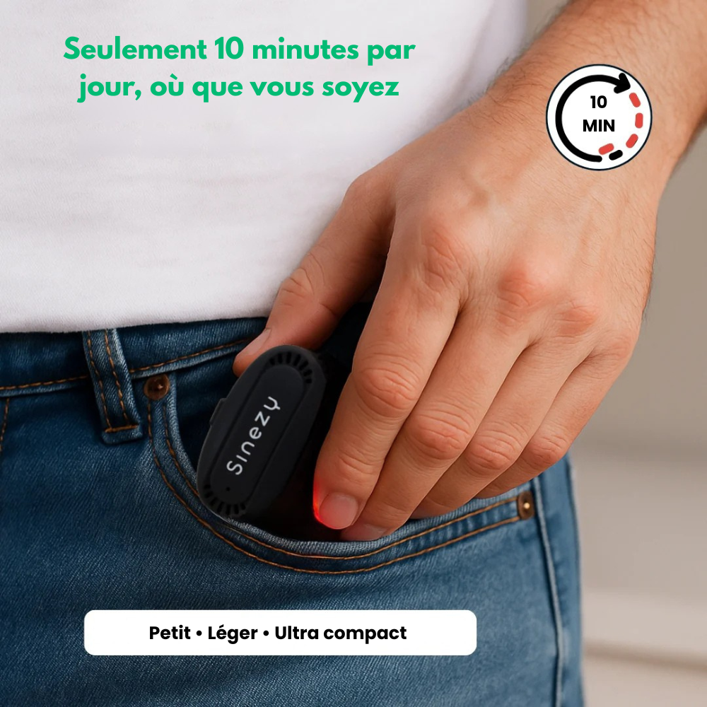 Sinuzy™ - Appareil De Photothérapie Pour Sinus Et Allergies