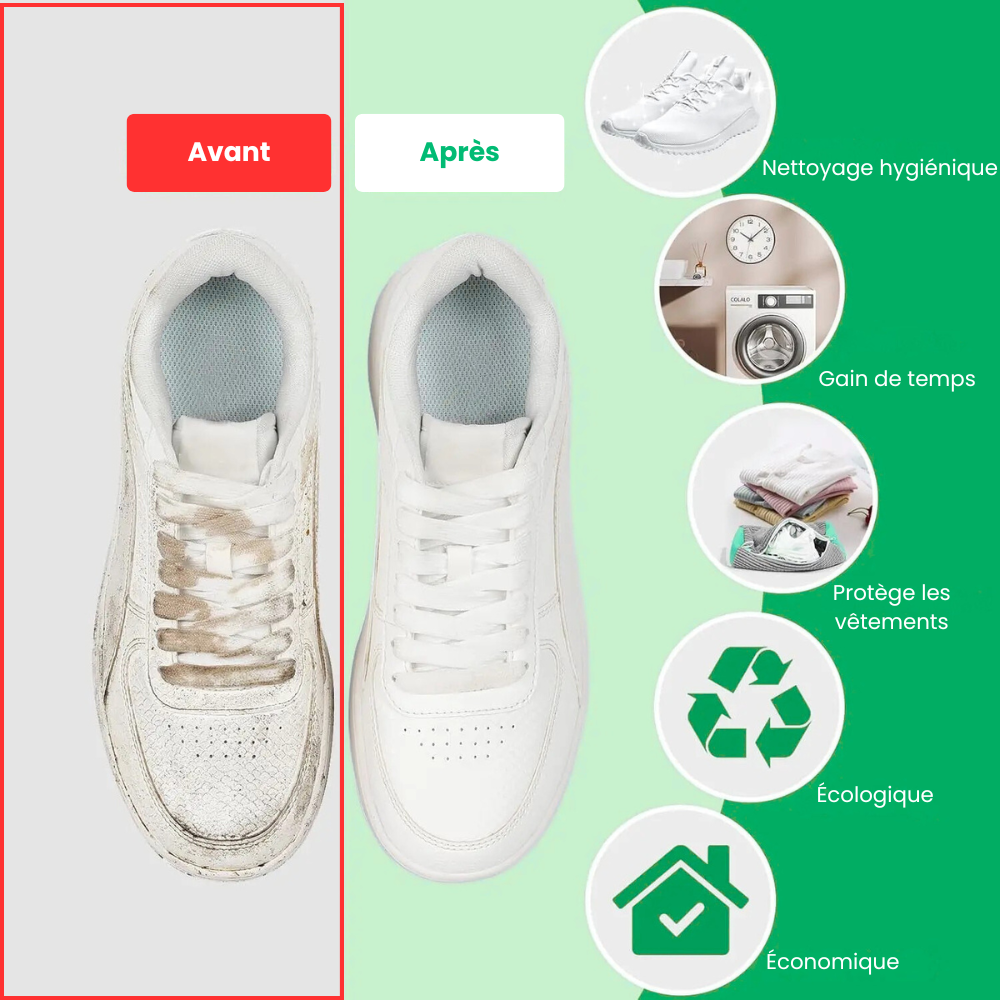 WashBag™ - Sac De Lavage Pour Chaussures En Machine